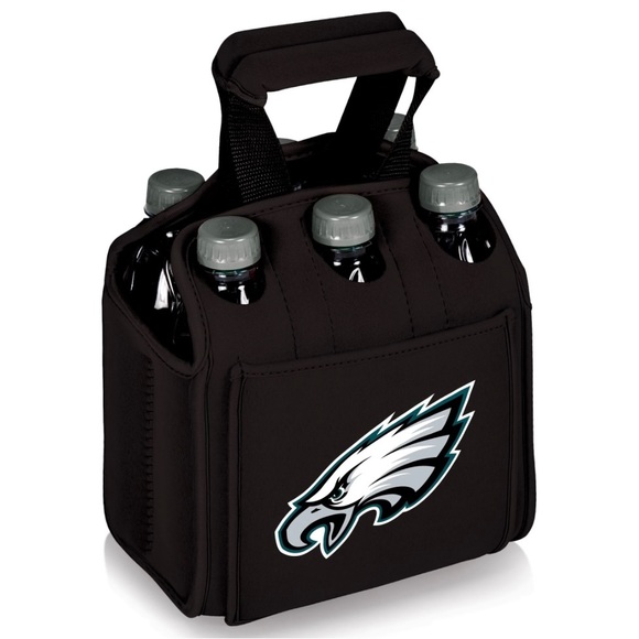 Philadelphia Eagles- Six Pack Beverage Carrier NWT - Picture 1 of 7
